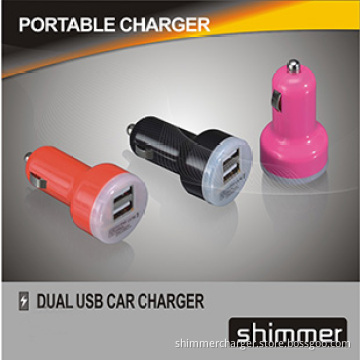 PACIFIER DUAL USB CAR CHARGER